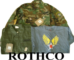 アメリカ ミリタリーブランド ロスコ(ROTHCO)
